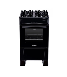 Fogao Atlas 4Q Monaco Top Glass Preto